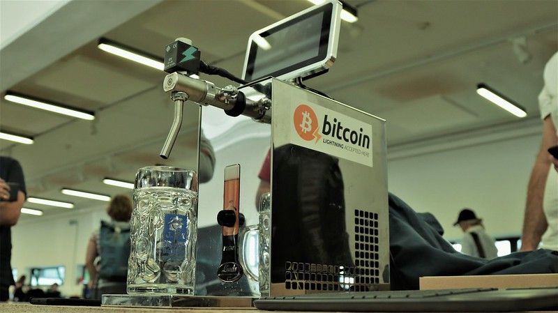 Bitcoin Bier Automat