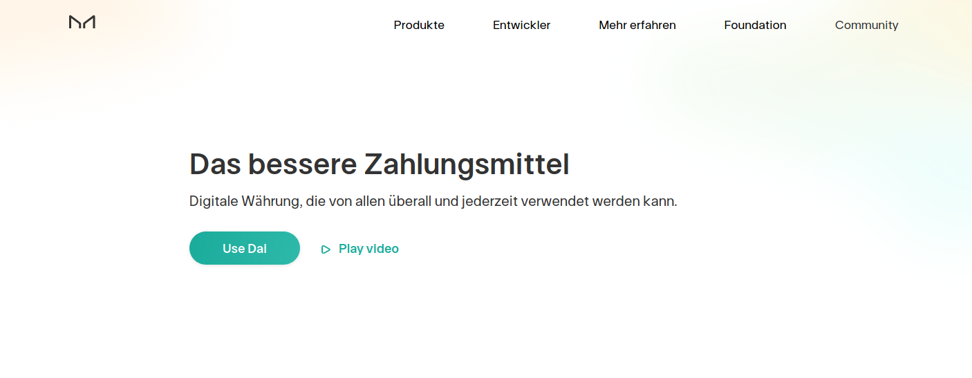 MakerDAO Startseite