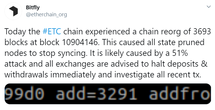 Ethereum Classic 51% Attacke