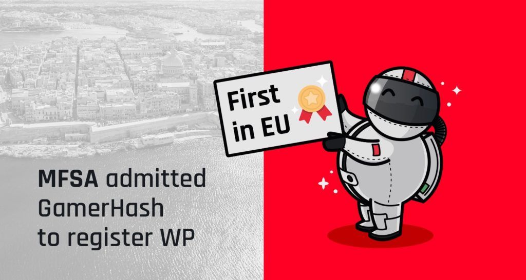 GamerHash erreicht Hard Cap und wird in Malta als erstes Unternehmen in der Europäischen Union lizenziert