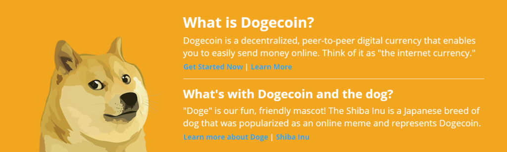 Ein Bild von Dogecoin