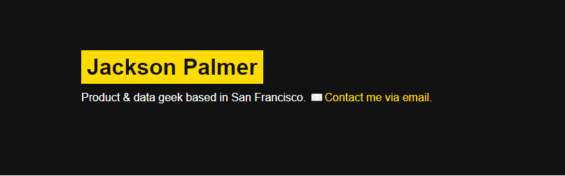 Jackson Palmer