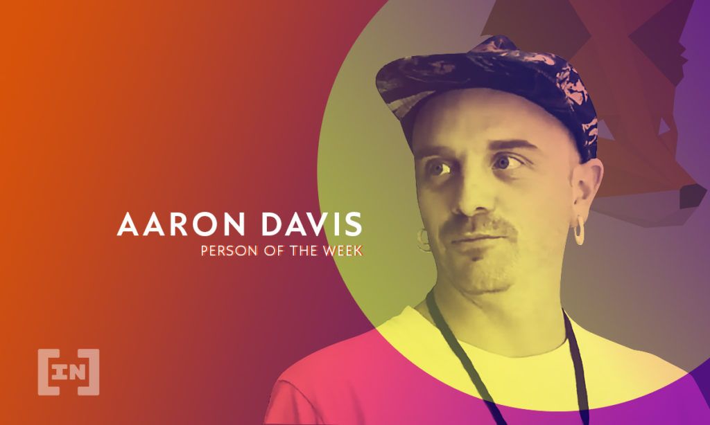 Krypto Person der Woche Aaron Davis