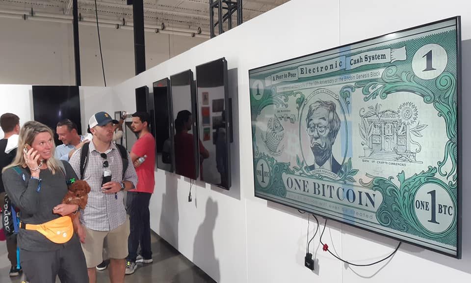 Crypto-Kunst von Gus Grillasca und “Warhodl”: Ein Bild von Aaron Koenig