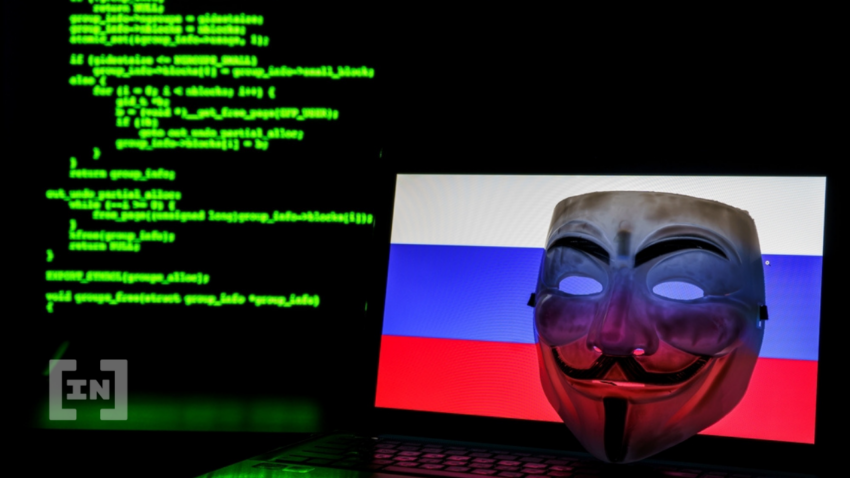 Anonymous leakt russische Zentralbankdaten und will Russland “wegpusten”