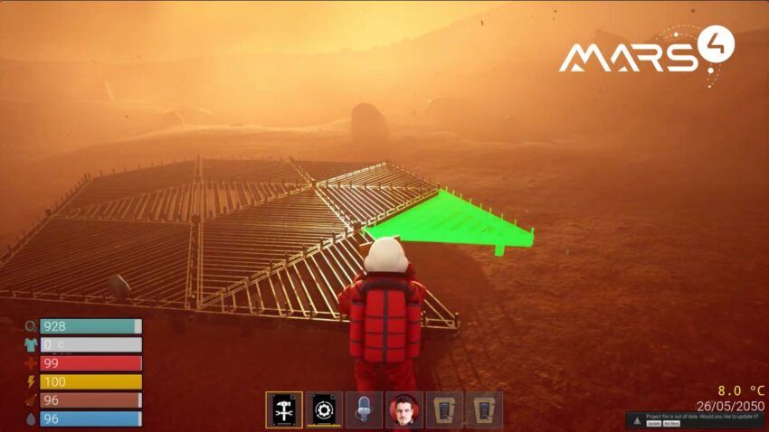 MARS 4 Land-NFT