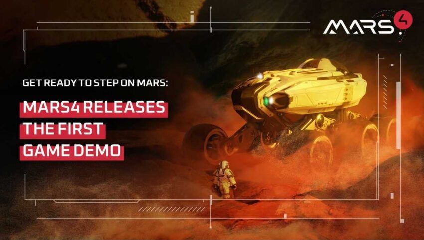 Mars4 veröffentlicht die erste Spieldemo: bebaue den Mars und mach dabei Profit