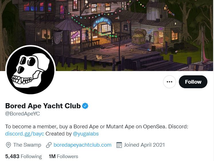 NFT-Projekt: Bored Ape Yacht Club