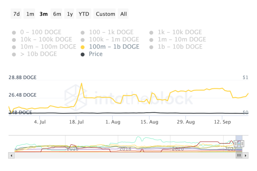 Zirkulation an Doge-Coin