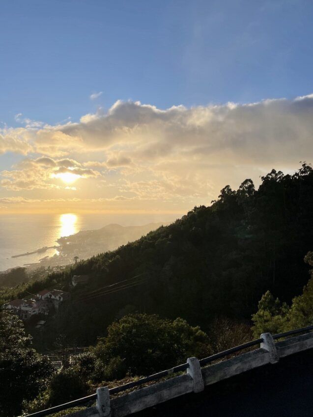 Madeira, Berghang, Sonne, Meer  