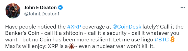 John Deaton XRP Twitter