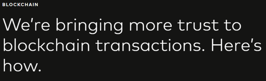 Mehr Vertrauen in Blockchain