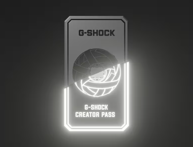 G-Shock Casio NFT Creator Pass
