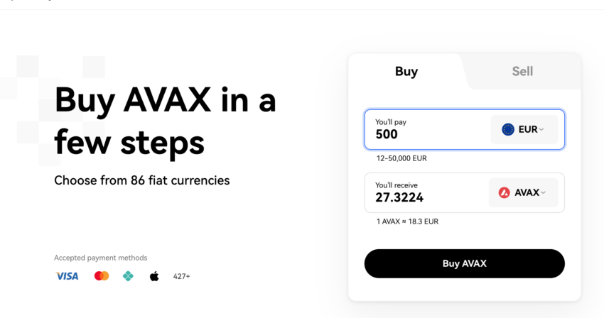 Avalanche auf OKX kaufen